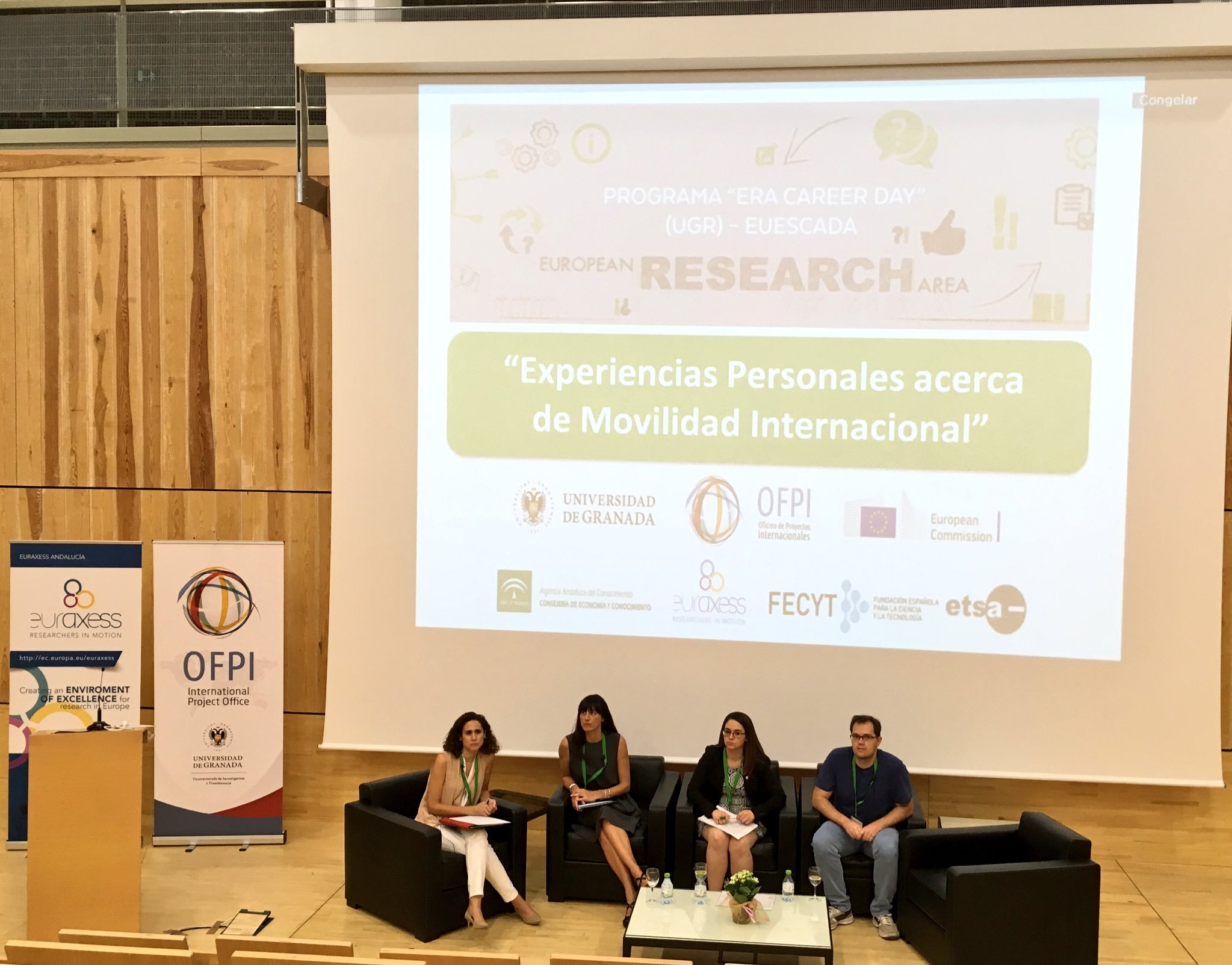 EUESCADA Granada Researcher Experiences Panel